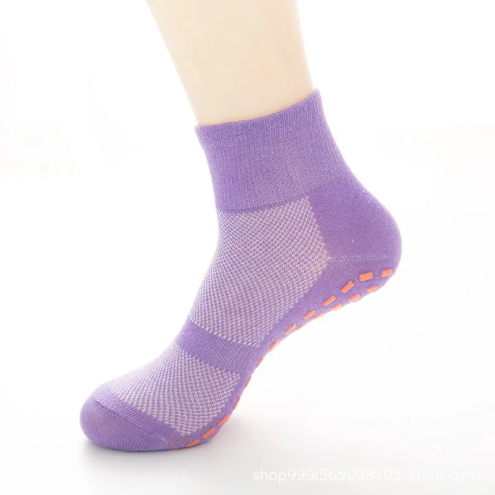 'Purple' Non-Slip Socks