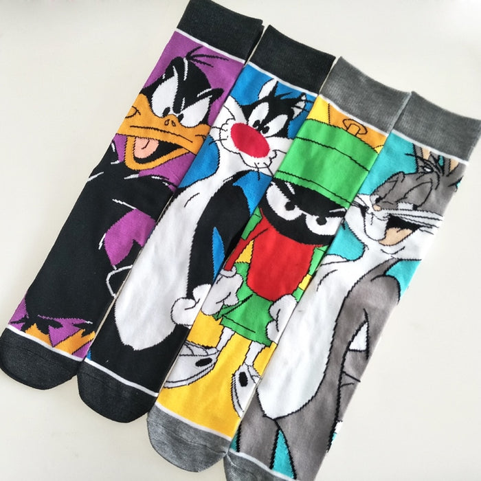 Looney Tunes 'Daffy Duck' Crew Socks