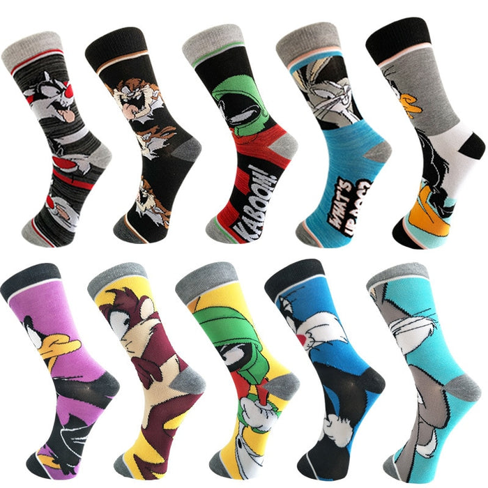 Looney Tunes 'Daffy Duck' Crew Socks