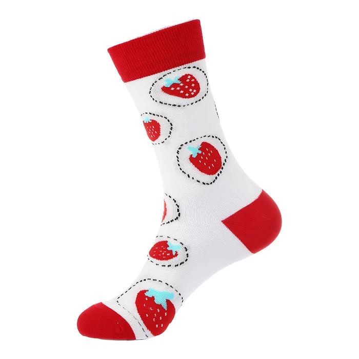 'Strawberry' Crew Socks