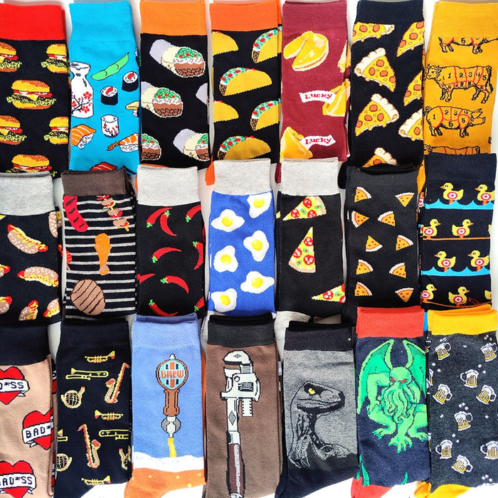 'Beefy Tacos' Crew Socks