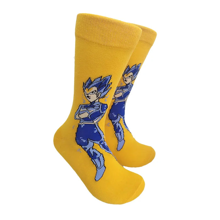 Dragon Ball Z 'Super Vegeta' Crew Socks