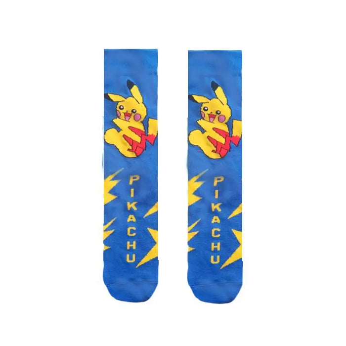 Pokemon 'Pikachu Zap' Crew Socks