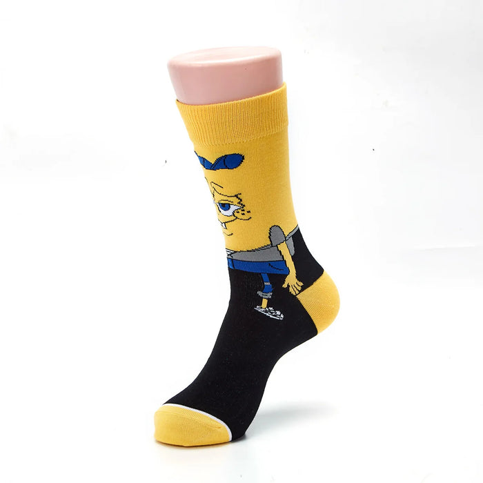 SpongeBob Squarepants 'Cool Spongebob' Crew Socks