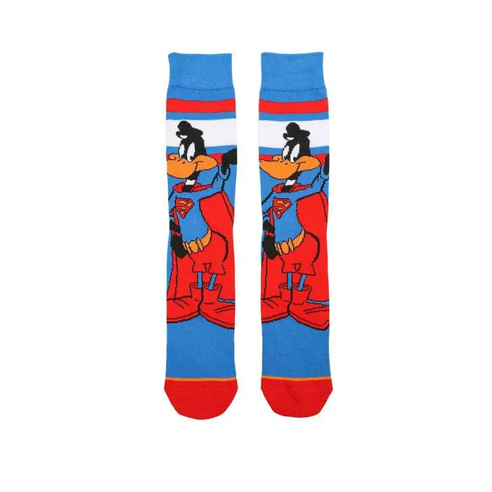 Looney Tunes 'Daffy x Superman' Crew Socks