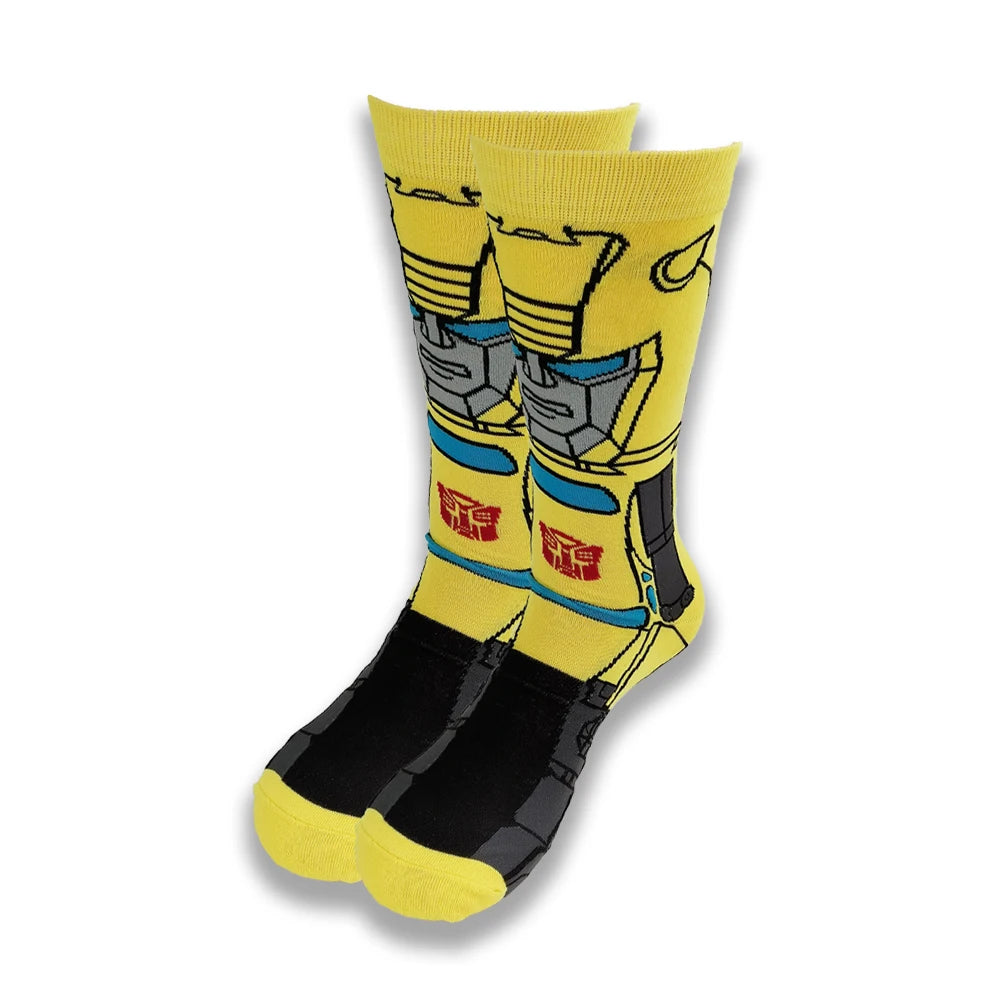 Transformers 'bumblebee' Crew Socks — Little Sock Store