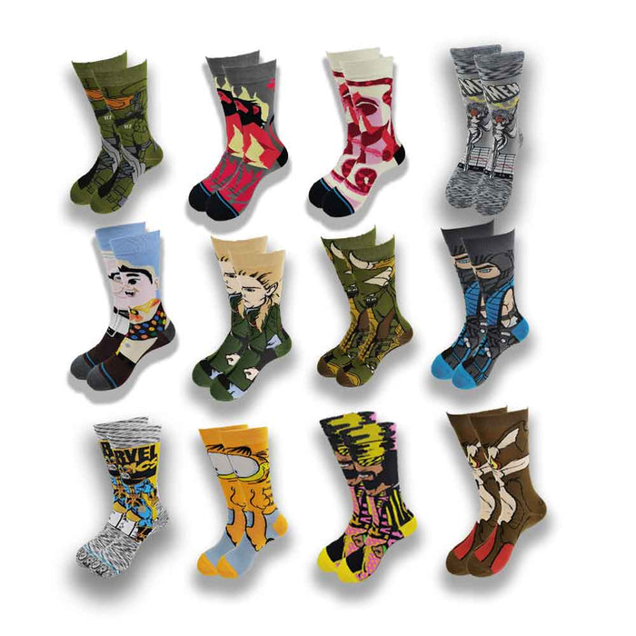 Super Mario 'Evil Bowser' Crew Socks