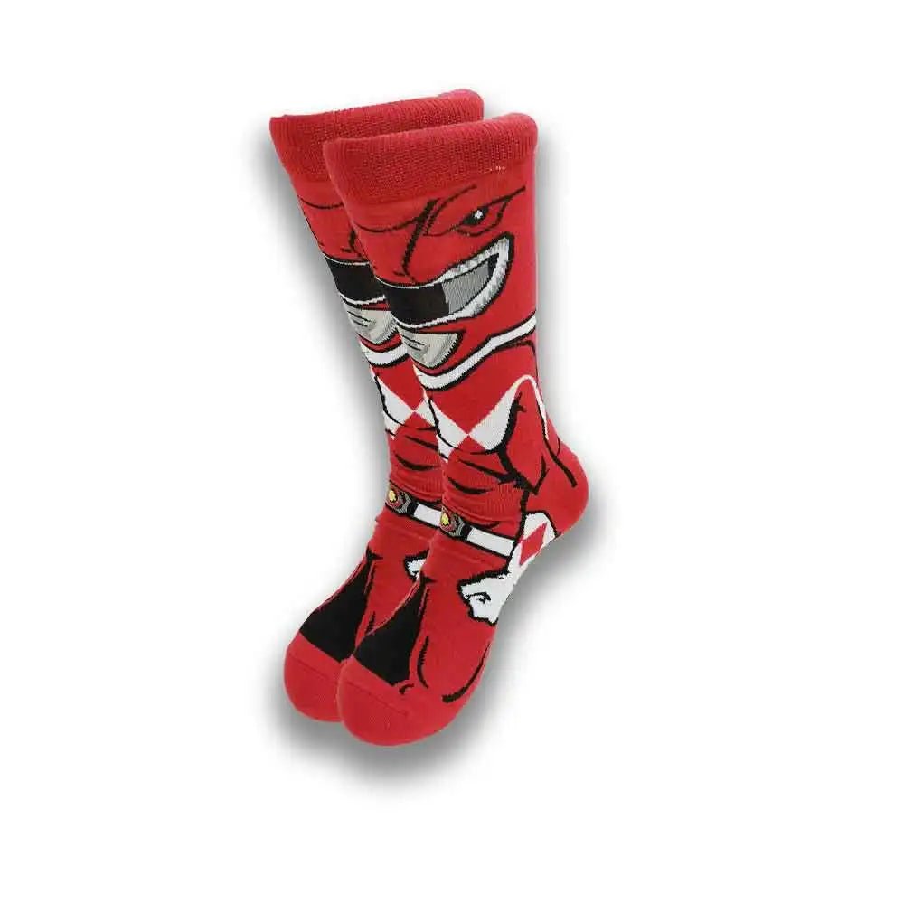 Power Rangers 'Red Ranger' Crew Socks — Little Sock Store