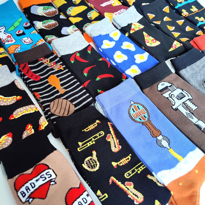 'Beefy Tacos' Crew Socks