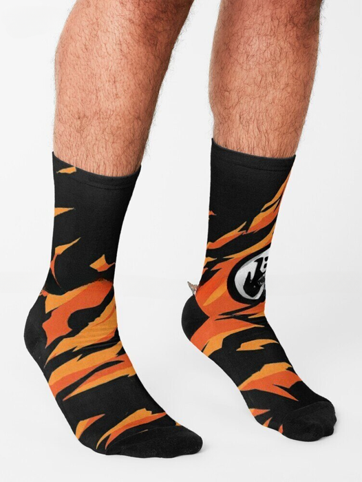 Dragon Ball Z 'DBZ Logo' Crew Socks