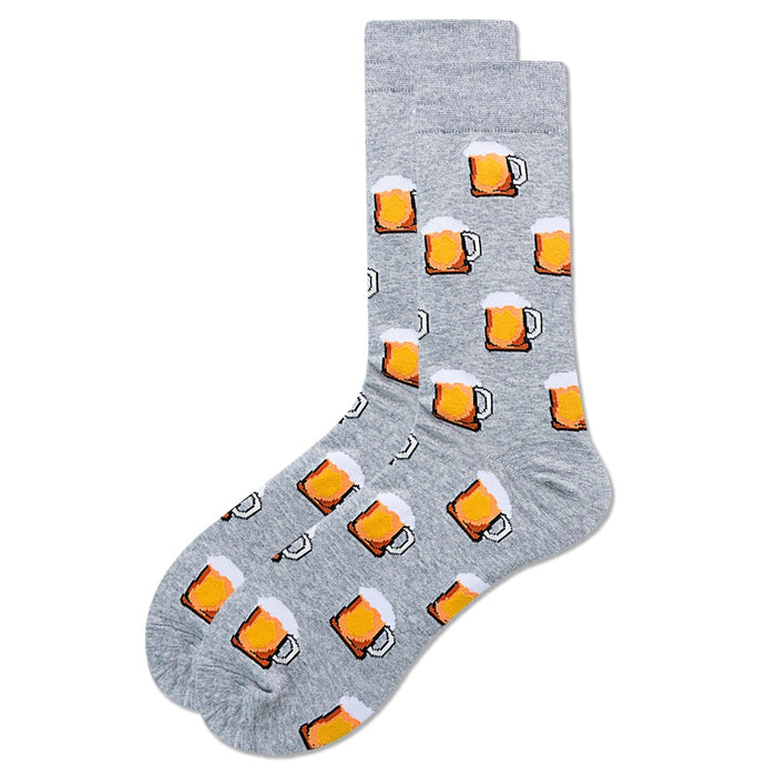 'Glass Of Beer' Crew Socks