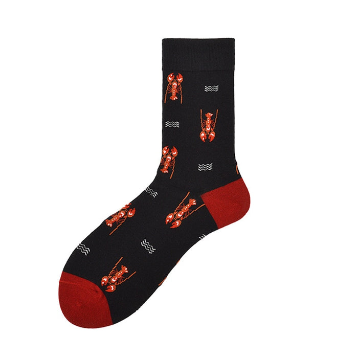 'Feisty Lobster' Crew Socks