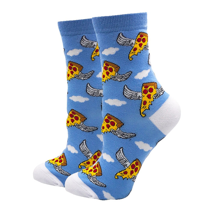 "Flying Pizza" Crew Socks