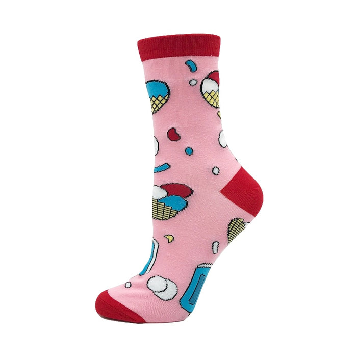 'Sweet Ice Cream' Crew Socks