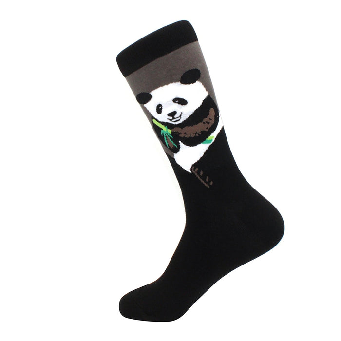 'Cute Panda V2' Crew Socks