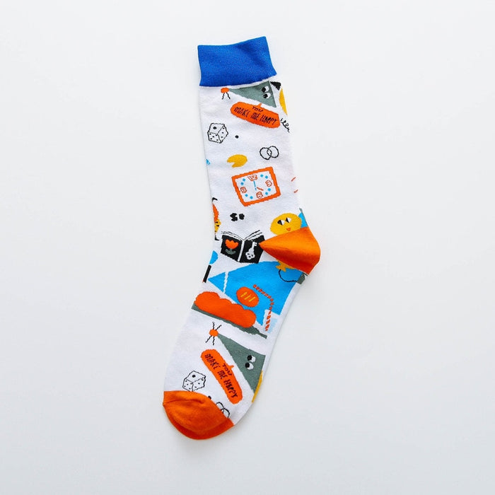 "Cute Faces and Things" Socks