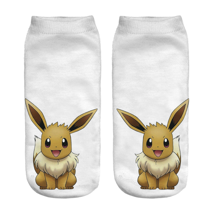 Pokemon 'Cutie Eevee' Ankle Socks