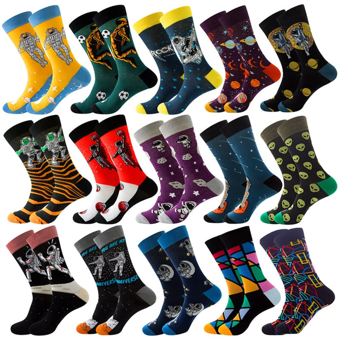 'Majestic Planets' Crew Socks