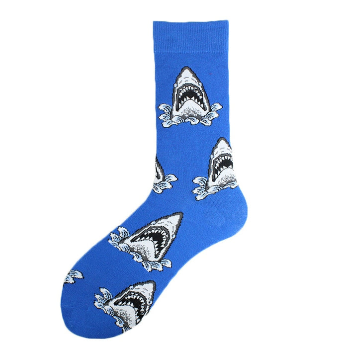 'Attacking Shark' Crew Socks