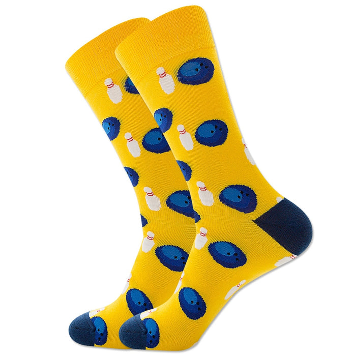 'Fun Bowling' Crew Socks