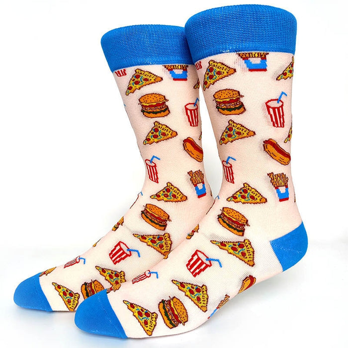 'Fast Food Delight' Crew Socks