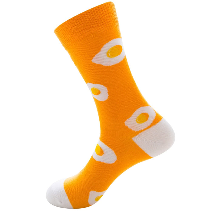 'Sunny Side Up Eggs' Crew Socks