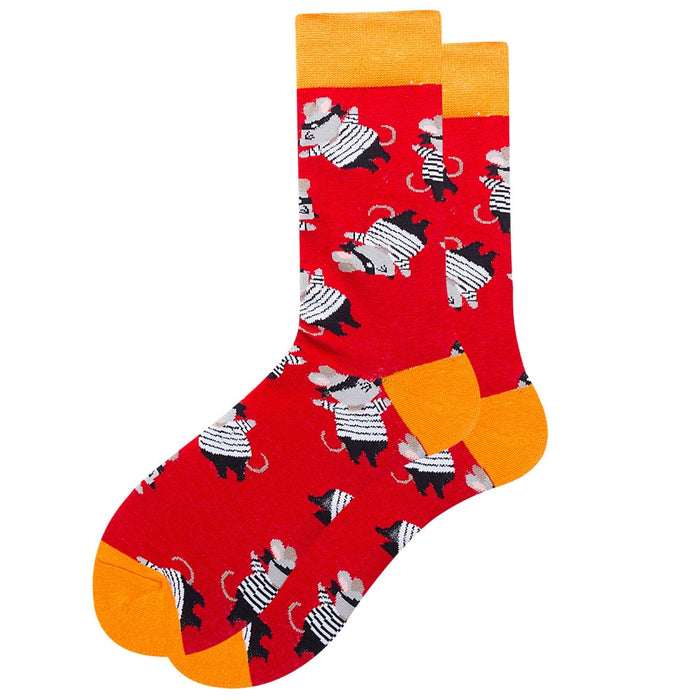 'Criminal Rat' Crew Socks