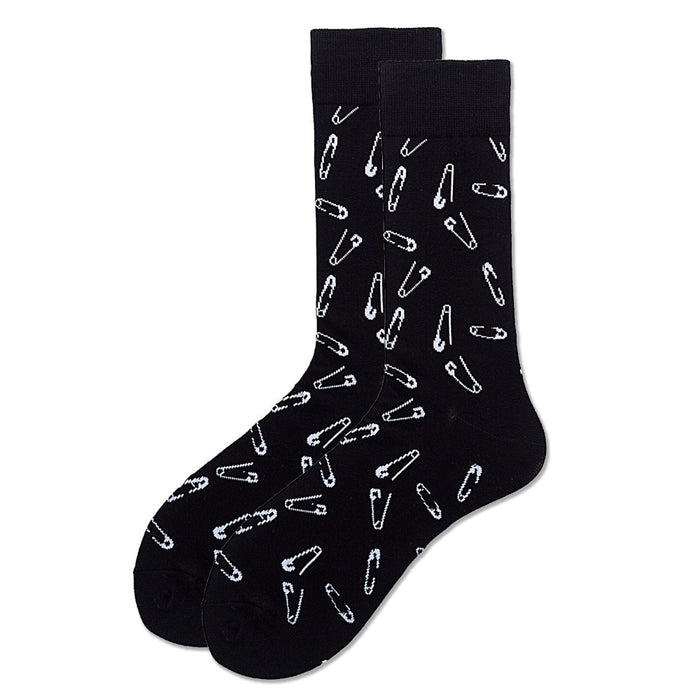 'Stainless Pin' Crew Socks