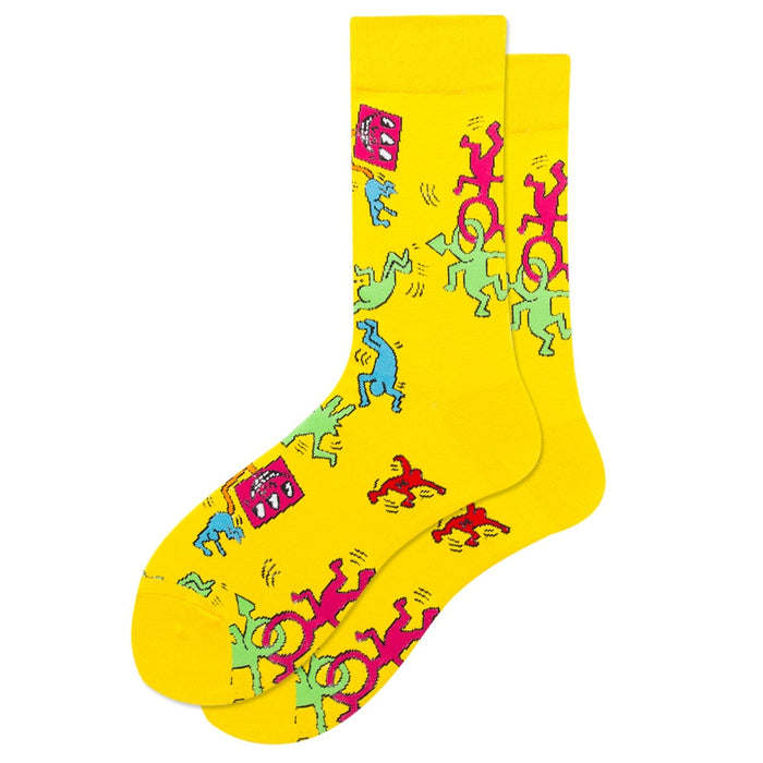 'Graffiti Art' Crew Socks