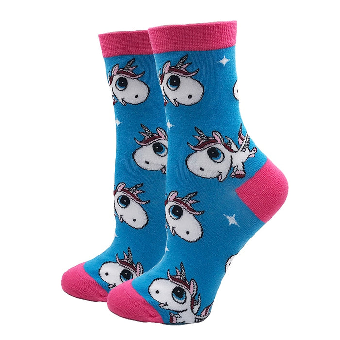 "Adorable Unicorn" Crew Socks