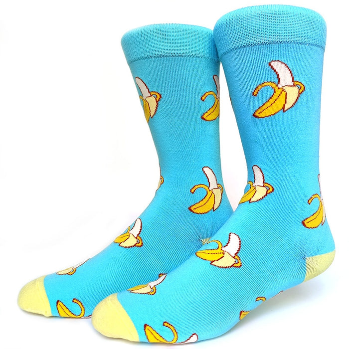 'Banana Peel' Crew Socks