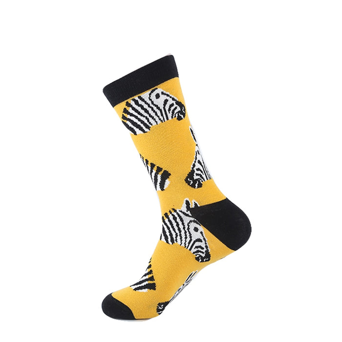 'Zebra Head' Crew Socks