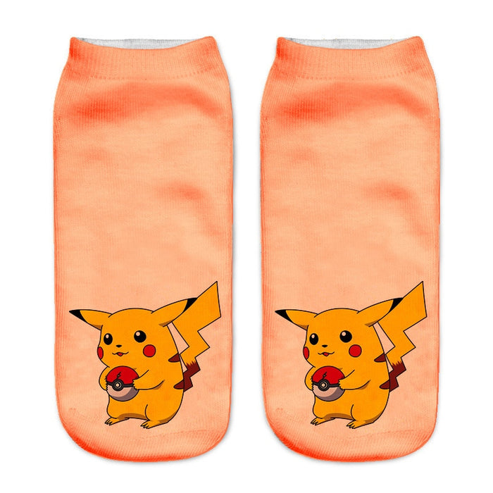 Pokemon 'Pikachu Holding A Pokeball' Ankle Socks