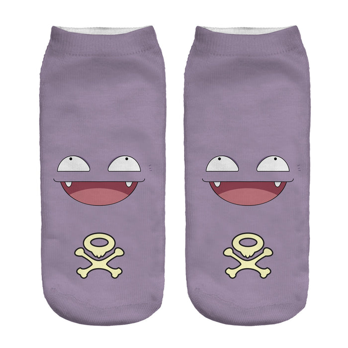 Pokemon 'Coffing' Ankle Socks