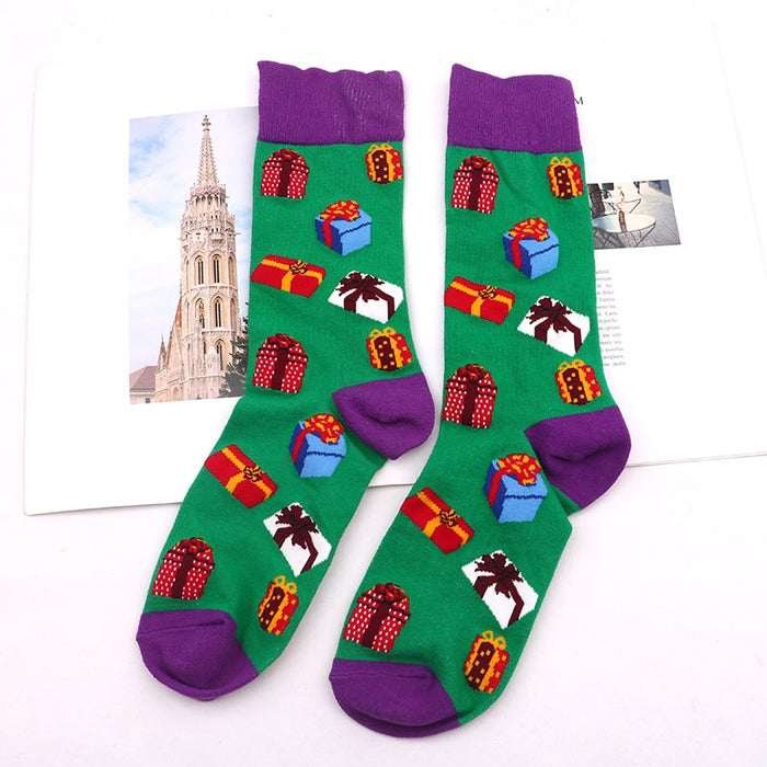 "Precious Christmas Gifts" Crew Socks