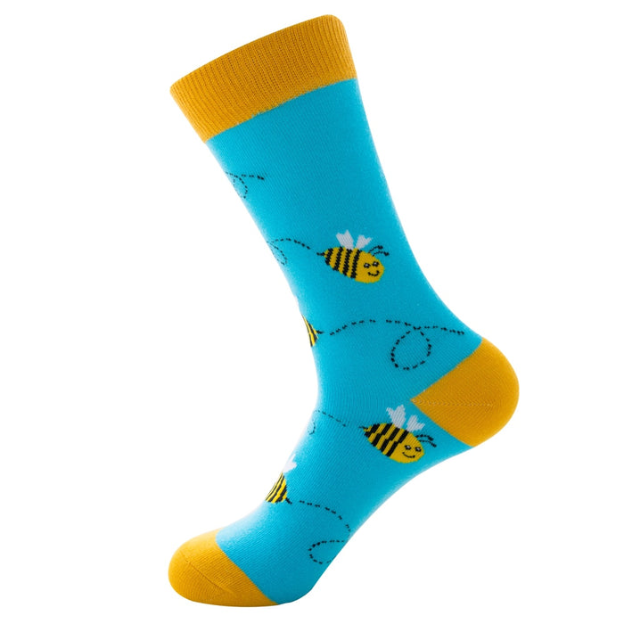 'Smiling Bee' Crew Socks