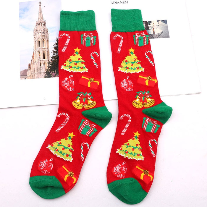 "Christmas Season Version 2" Crew Socks