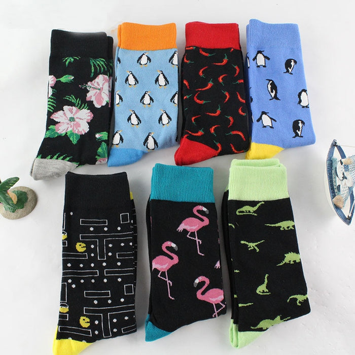 'Pac-Man' Crew Socks