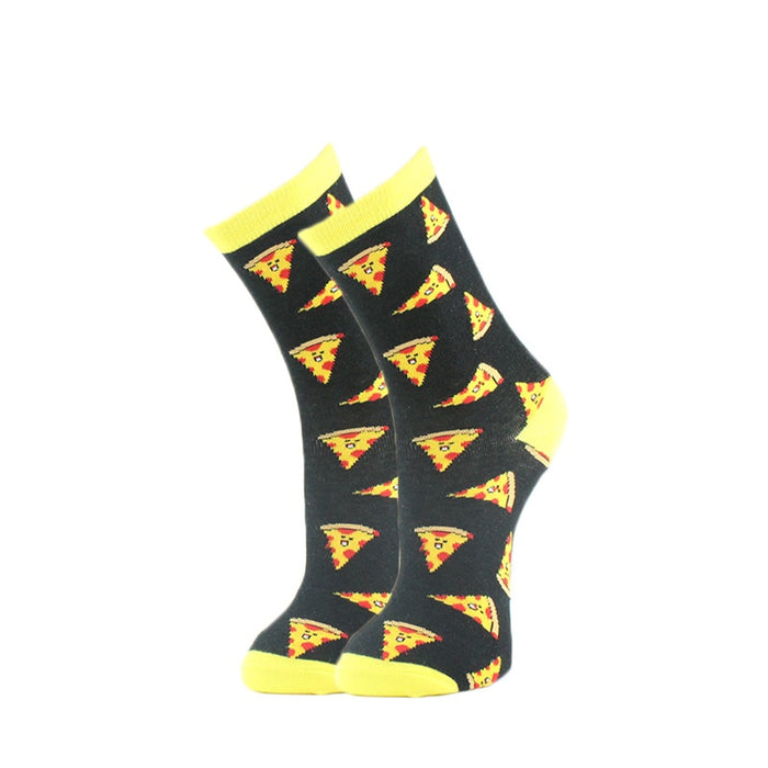 'Savory Pizza' Crew Socks