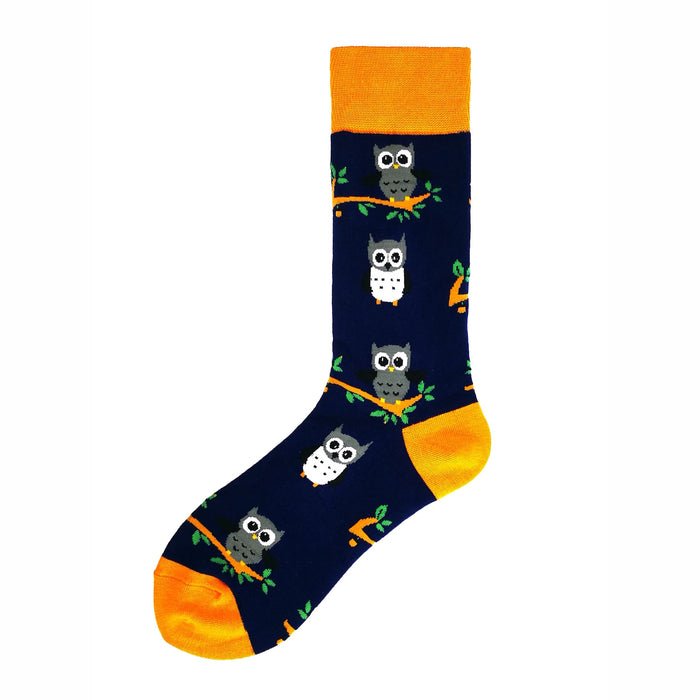 "Cute Cartoon Owl" Socks