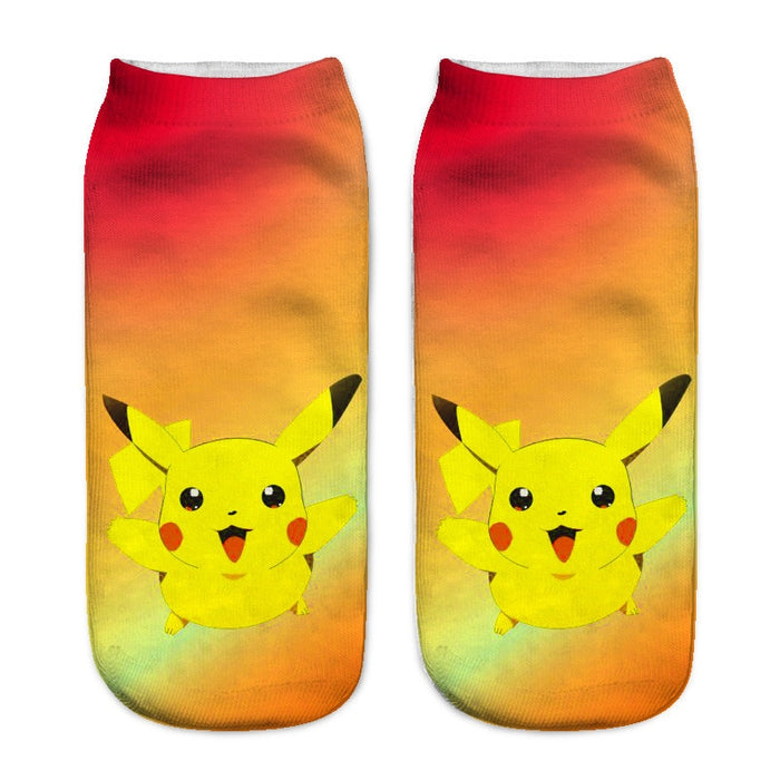 Pokemon 'Cutie Pikachu' Ankle Socks