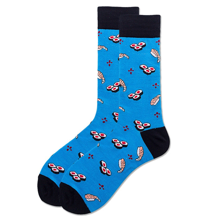 'Sushi Roll' Crew Socks