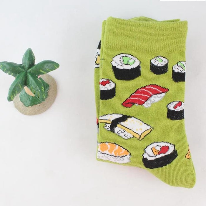 'Fresh Sushi' Crew Socks