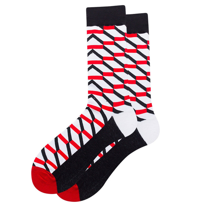 'Different Pattern' Crew Socks