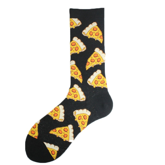 'Savory Pizza' Crew Socks