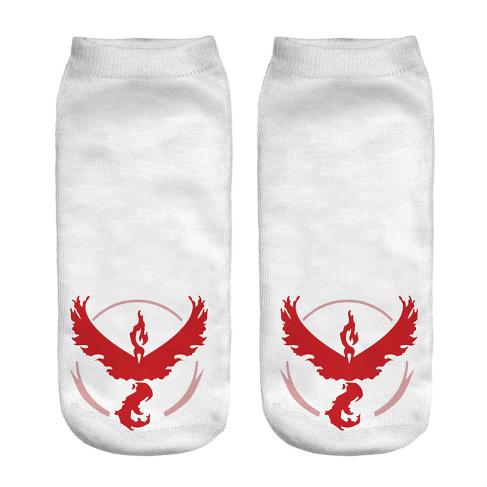 Pokemon 'Legandary Moltres' Ankle Socks