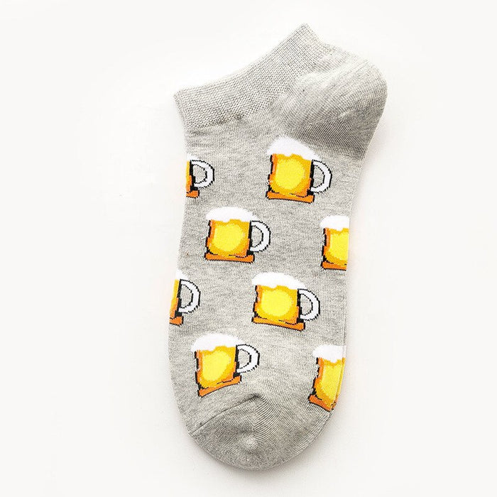 'Overflowing Beer' Ankle Socks