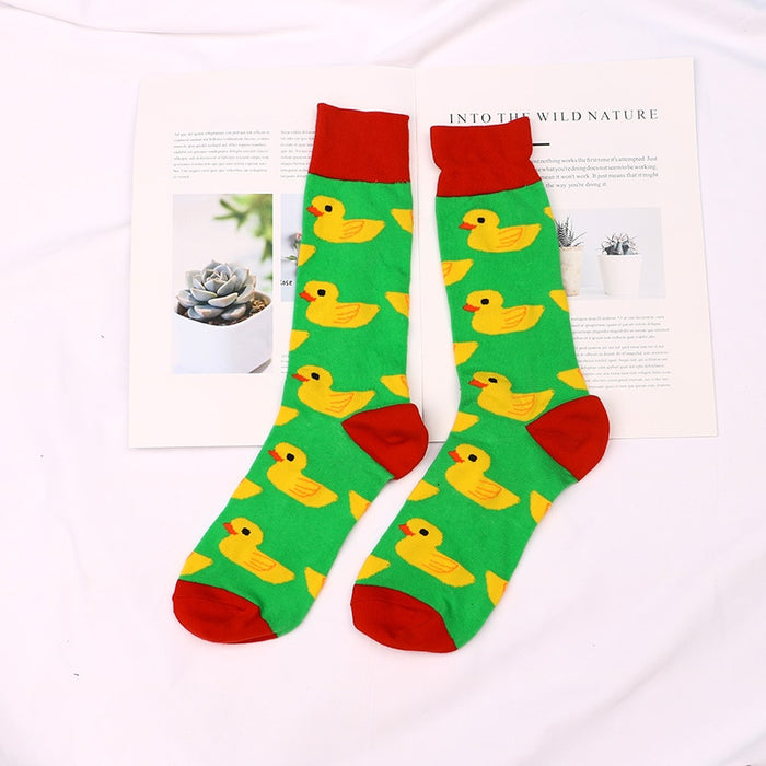 "Little Ducks" Crew Socks