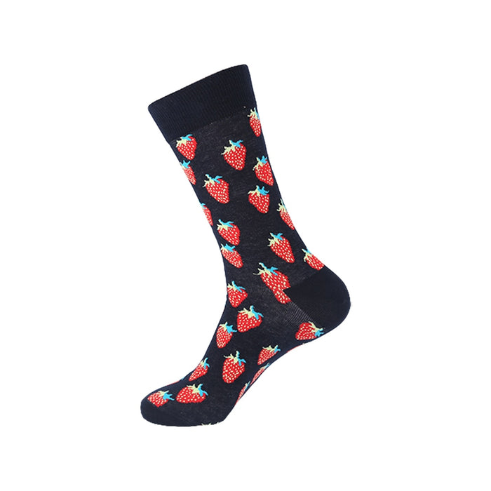 'Sweet Strawberry' Crew Socks