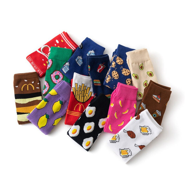 "Chocolate Bar" Crew Socks